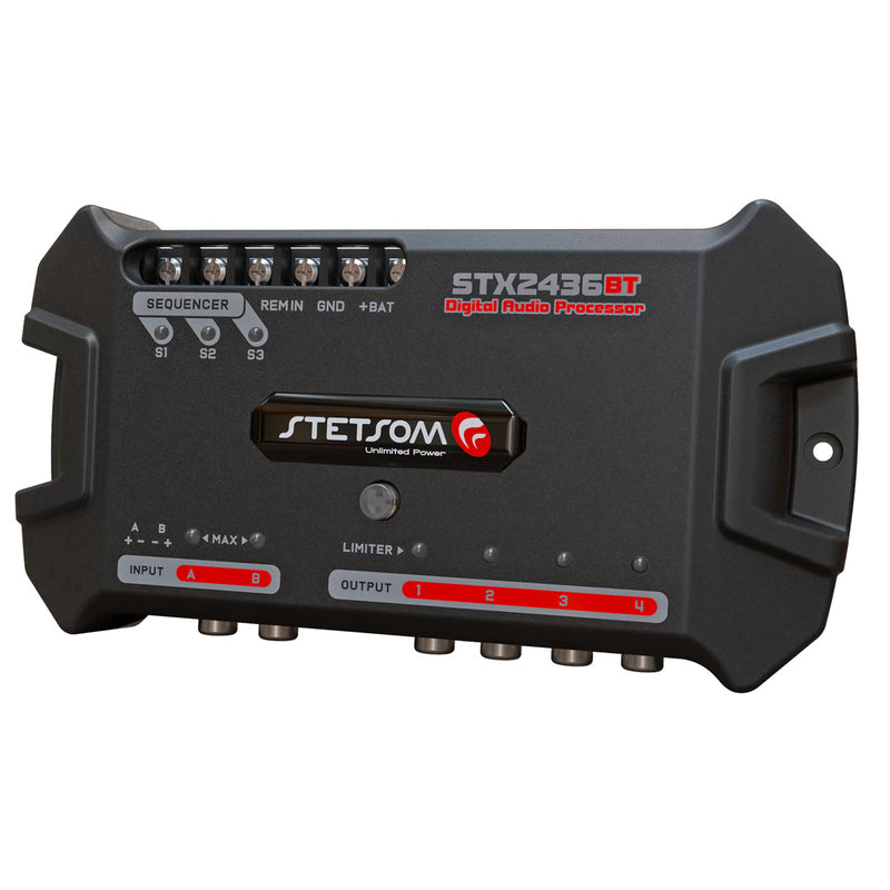 Stetsom STX2436 Bluetooth DSP Crossover Equalizer Full Digital Signal Processor