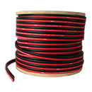 DS18 10 Gauge Speaker WIre OFC 100% Copper 250 Ft Spool Red Black SW-OFC10GA