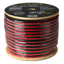 DS18 10 Gauge Speaker WIre OFC 100% Copper 250 Ft Spool Red Black SW-OFC10GA
