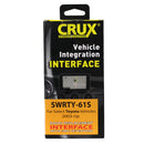 Crux Radio Replacement Interface with SWC Retention for Select Toyota SWRTY-61S