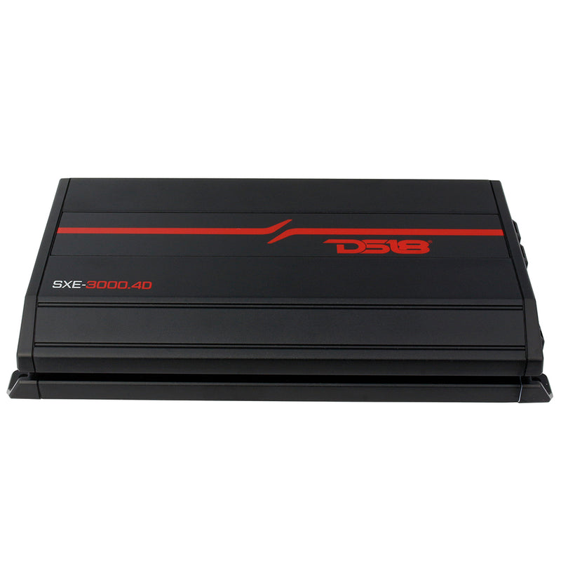 DS18 SXE-3000.D/BK Car Audio Amplifier Full Range Class D 4 Channel 3000W Black