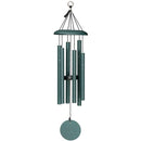 Wind River Corinthian Bells 27" Green Wind Chime Compact Size Lightweight Decor