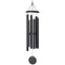 Wind River Corinthian Bells 50" Black Wind Chime 6 Tubes Tuned to Scale A T516BL