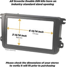 Dash Kit Select Toyota Model 2015 and Up Double Din or Single TA2160B
