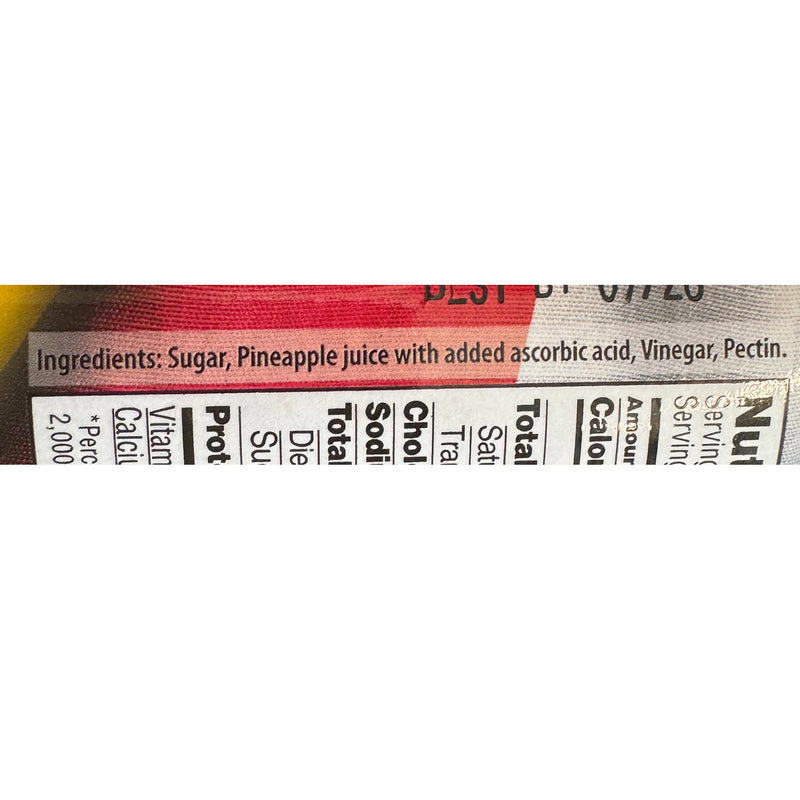 Texas Pepper Jelly Pineapple Sweet Rib Candy Glaze Sauce No Heat