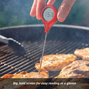 Thermoworks ThermoPop 2 Pocket Thermometer Super Fast Reading Red TX-3120-RD