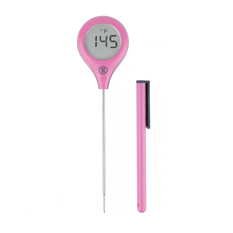 Thermoworks ThermoPop 2 Pocket Thermometer Super Fast Reading Pink TX-3120-PK