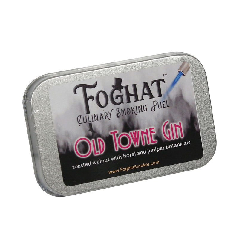 Foghat Culinary Smoking Fuel Old Towne Gin With Juniper All-Natural 4 Ounce
