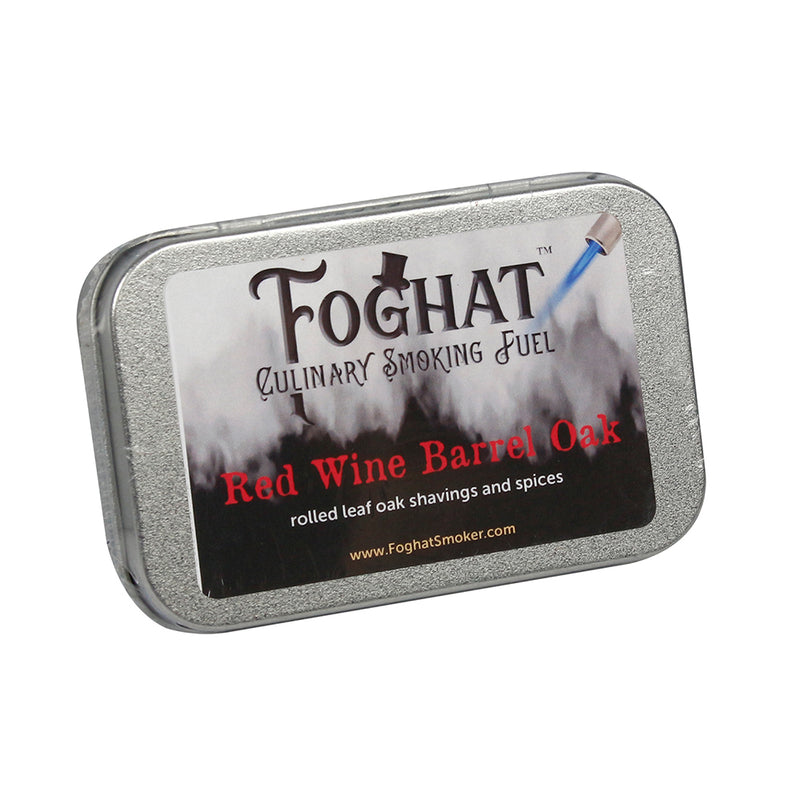 Foghat Culinary Smoking Fuel Aged Red Wine Barrel Oak W/ Spices All-Natural 4 oz