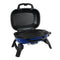 Napoleon Travel Q Portable Propane Gas Grill 240 Sq In With Folding Legs Blue