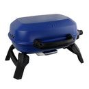 Napoleon Travel Q Portable Propane Gas Grill 240 Sq In With Folding Legs Blue