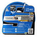 BluBird Blu Shield Tough Tek Rubber Pressure Washing Hose 1/4" X 50' with M22 Fittings TTPW1450-NM