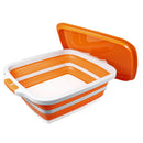 DRIPEZ BBQ Prep Tub with Lid and Built-in Cutting Board Foldable Design TUBLD-12