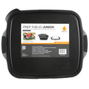Drip EZ Jr BBQ Prep Tub w/ Locking Lid and Cutting Board TUBV2-JR-1-BL