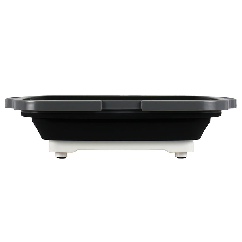 Drip EZ Jr BBQ Prep Tub w/ Locking Lid and Cutting Board TUBV2-JR-1-BL