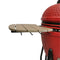 Vision Grills 1-Series Kamado Charcoal Grill With Vents And Thermometer Red