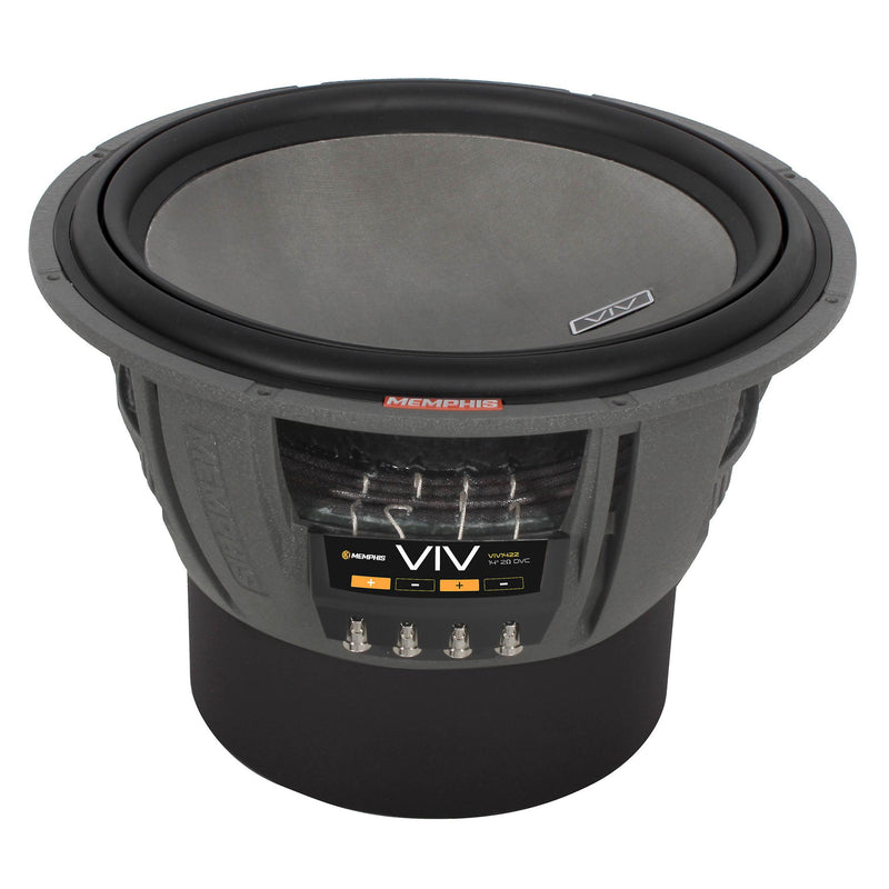 Memphis Audio 14" Dual 2 Ohm Car Subwoofer 2200 Watts RMS SixFive Series VIV1422