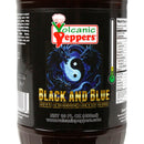 Volcanic Peppers Black and Blue Berry and Scotch Bonnet Sauce 16 oz Mild Heat
