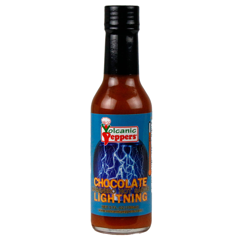 Volcanic Peppers Chocolate Lightning Habanero Hot Sauce 5 Oz LAVACLCL ...