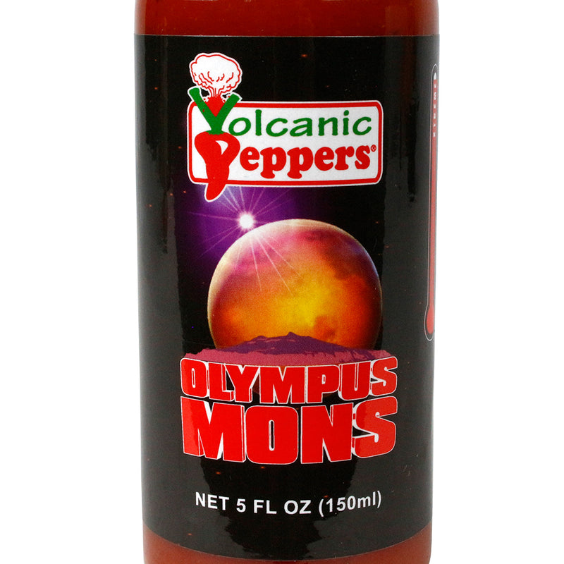 Volcanic Peppers Olympus Mons Hot Sauce 5 oz Extreme Heat