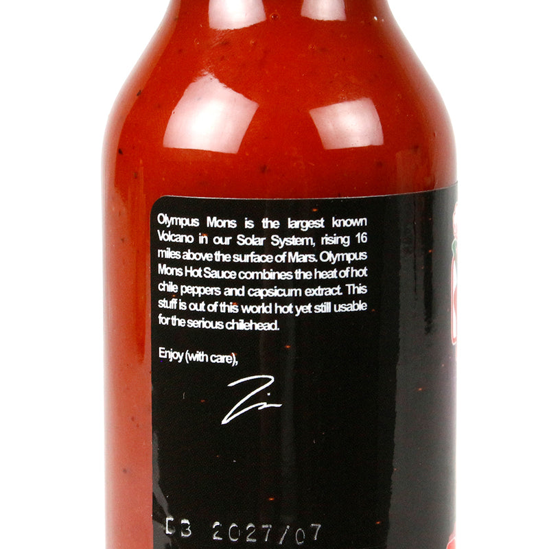 Volcanic Peppers Olympus Mons Hot Sauce 5 oz Extreme Heat