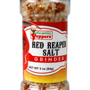 Volcanic Peppers Red Reaper Salt Grinder 3 Oz Carolina Reaper Hot VDSALT