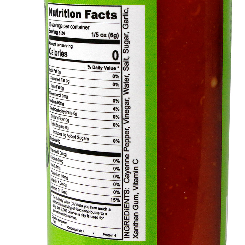 Volcanic Peppers Scarlett Cayenne Pepper Hot Sauce 5 oz Mild Heat VPSCARLETT