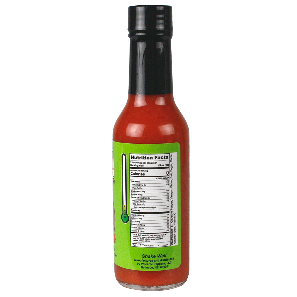 Volcanic Peppers Scarlett Cayenne Pepper Hot Sauce 5 oz Mild Heat VPSC ...