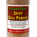 Volcanic Peppers Volcanic Dust Spicy Chili Powder 3 oz VDSCSC