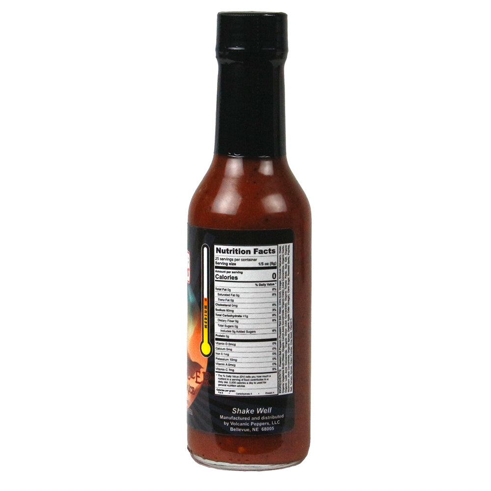 Volcano Pepper Volcanic Pepper The Traveler Paprika Hot Sauce 5 oz Medium Heat ...