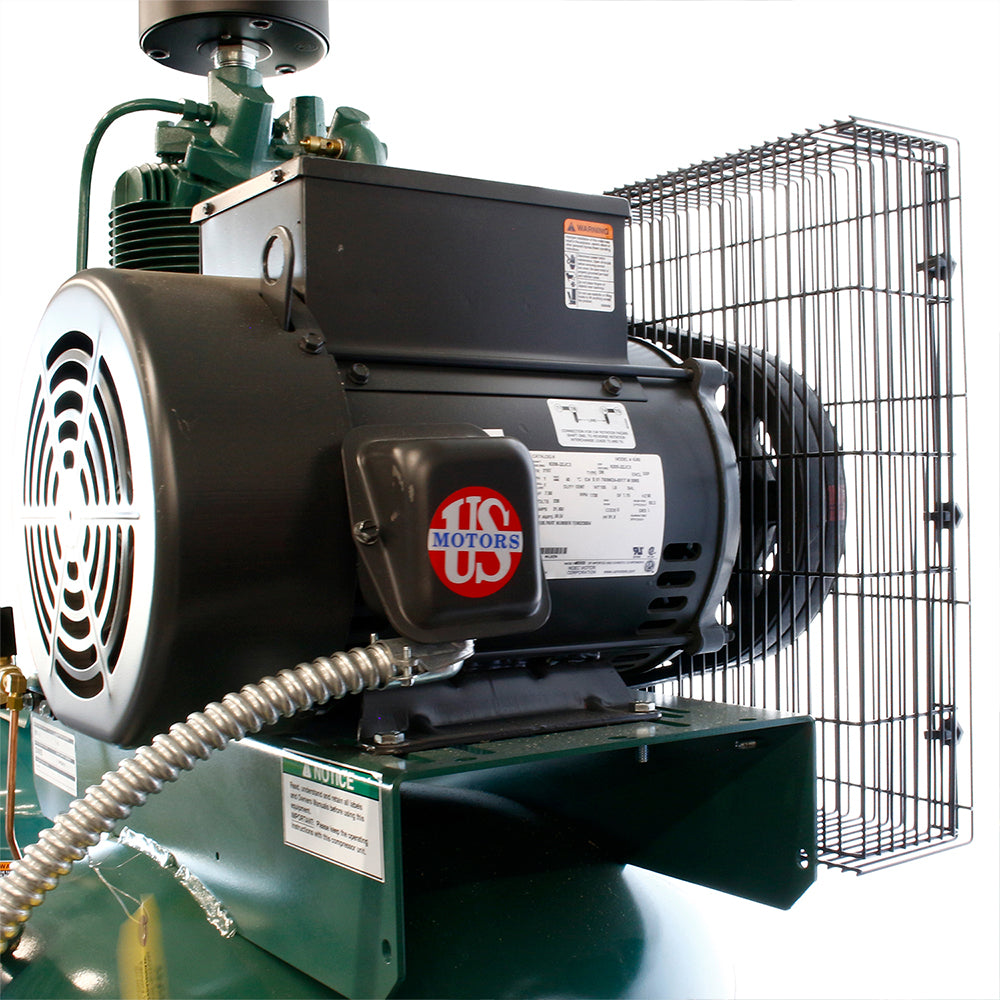 7.5 HP 22 CFM 80 Gallon Air Compressor 1 Phase 230V Champion VR7F-8 ...