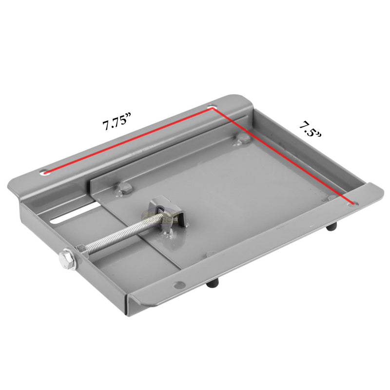 145T Frame Electric Motor Base Mount Adjustable Slide Plate Universal Mounting