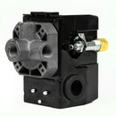 Four Port 115-150 PSI Air Compressor Pressure Switch Control 1/4" NPT 12 Amp