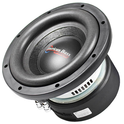 American Bass 8" High Power Subwoofer Dual 4 Ohm 900W Max XD-844 V.2 Single