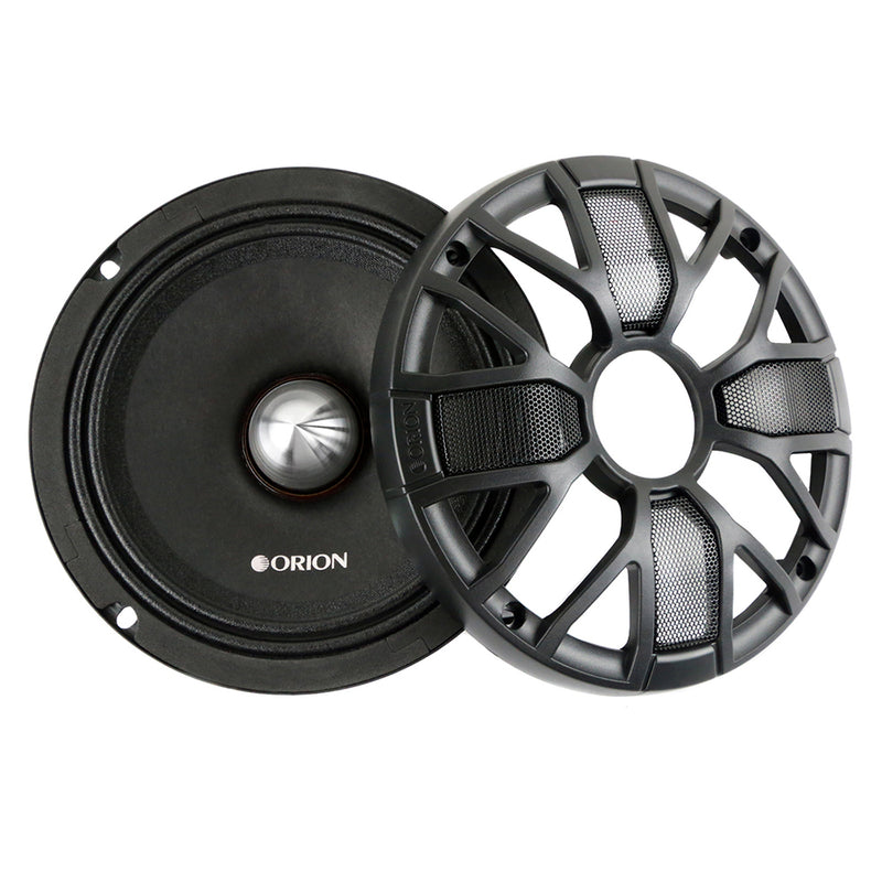 Orion 6.5" Midrange Speaker Pair Slim Car Audio 1200W Max 300W Rms XSM655SL