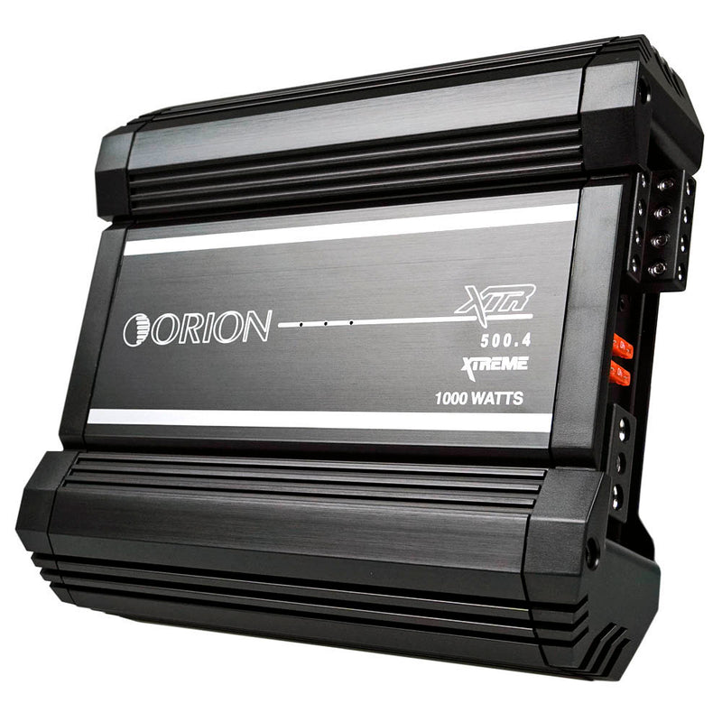 Orion 4 Channel Amplifier 2000 Watts Max 4 Ohm Class AB XTR Series XTR500.4