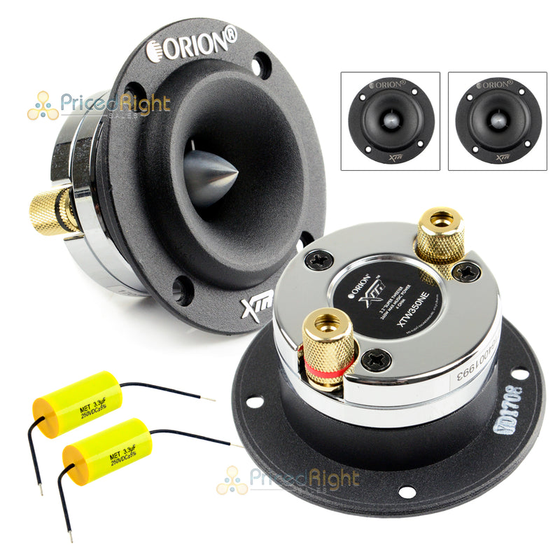 Orion 3.2" Super Tweeters 360W Watts Max Power 1" Voice Coil XTR Series XTW350NE