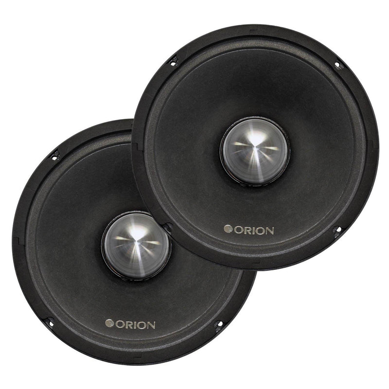 2 Orion Audio 1400 W Watt 6.5" Mid Range Bass Loud 4 Ohm Speakers Pair XTX654