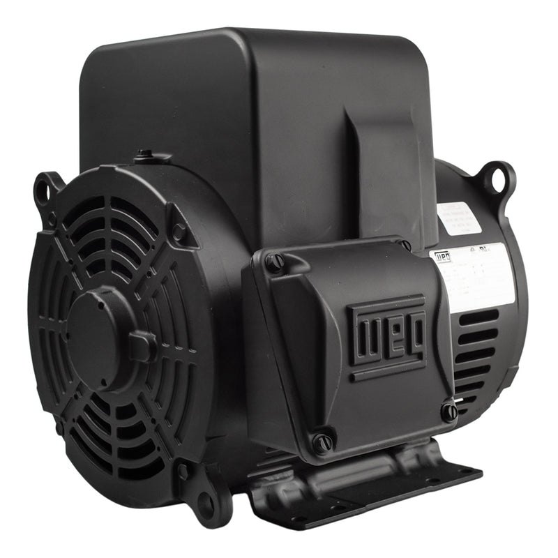 7.5 HP 1 Phase Electric Motor 3520 RPM 213/5T Frame 230V ODP WEG Replaces Baldor L1509T