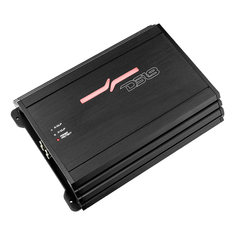 DS18 ZR800.4D 4-Channel Class D Full-Range Amplifier 200 x 4 Watts RMS At 4 Ohm