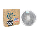 ZYLtech PLA Basic Filament 1.75mm 1kg (2.2lbs) 3D Printer Filament - Uncle Jessy’s Gun Metal Silver - Made in the USA