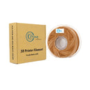 ZYLtech PLA Basic Filament 1.75mm 1kg (2.2lbs) 3D Printer Filament - Matte Sand Brown - Made in the USA