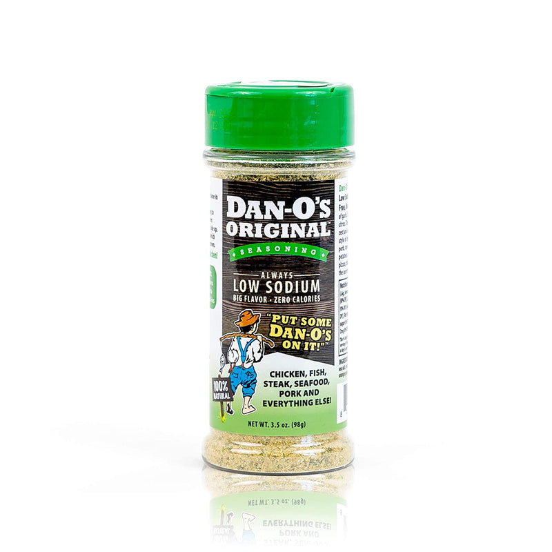 Dan-O's Crunchy Original Low Sodium Zero-Cal Seasoning Gluten-Free No –  Robidoux Inc