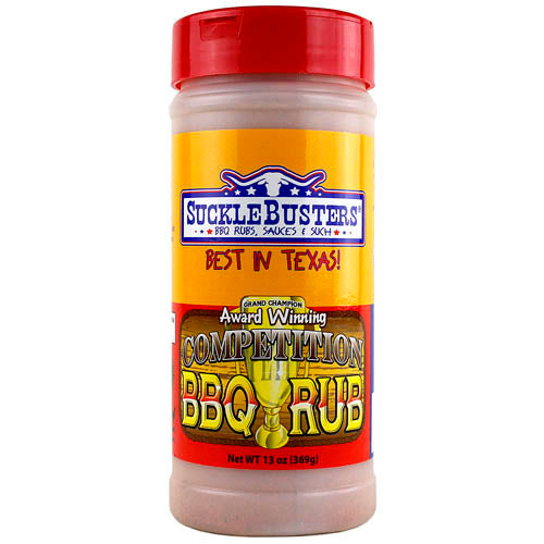 Suckle Busters 13 Oz Competition Barbeque Dry Rub Award Winning Traditional Rub