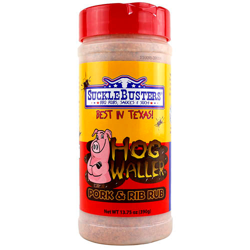 Suckle Busters 13.75 Oz Hog Waller Dry Pork & Bbq Rib Rub Competition Rated