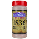 Suckle Busters 12 Oz 1836 Beef Barbecue Dry Rub Award Winning Gluten & Msg Free