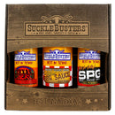 Suckle Busters Gift Box Best of Texas 3 Pack Bbq Dry Rub Spice Competition Rated