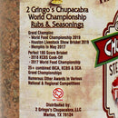 2 Gringos Chupacabra Steak Seasoning 12 Oz Rub and All Purpose Single