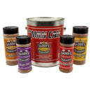 Daddy's Man Can Gift Set Seasonings Four Different Blends in One Gallon Can