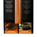 Mr Bar-B-Q Cast Iron Grill Press 9 x 4.5 Inch Rectangle W/ Stay-Cool Wood Handle